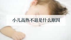 小儿高热不退是什么原因