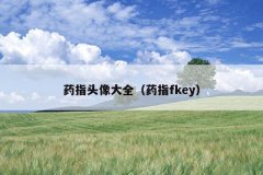 药指头像大全（药指fkey）